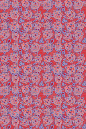 卡通婴童图案印花华亿平台图片