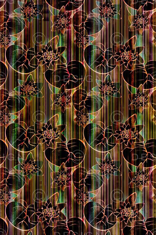 抽象印花华亿平台图片