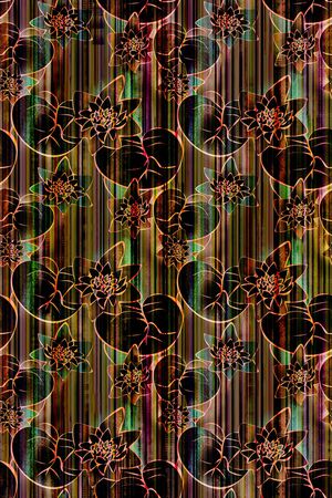 抽象印花华亿平台图片