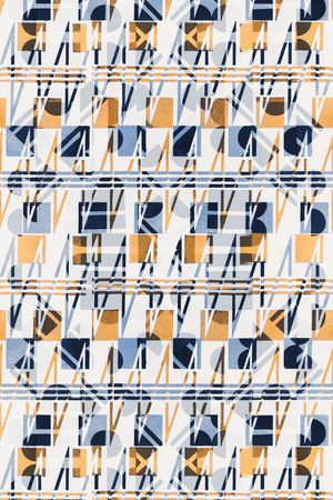 几何印花华亿平台图片