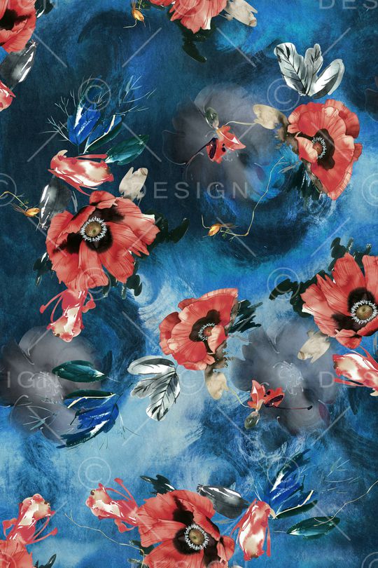 水彩印花华亿平台图片