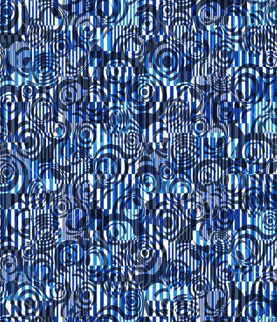 几何印花华亿平台图片