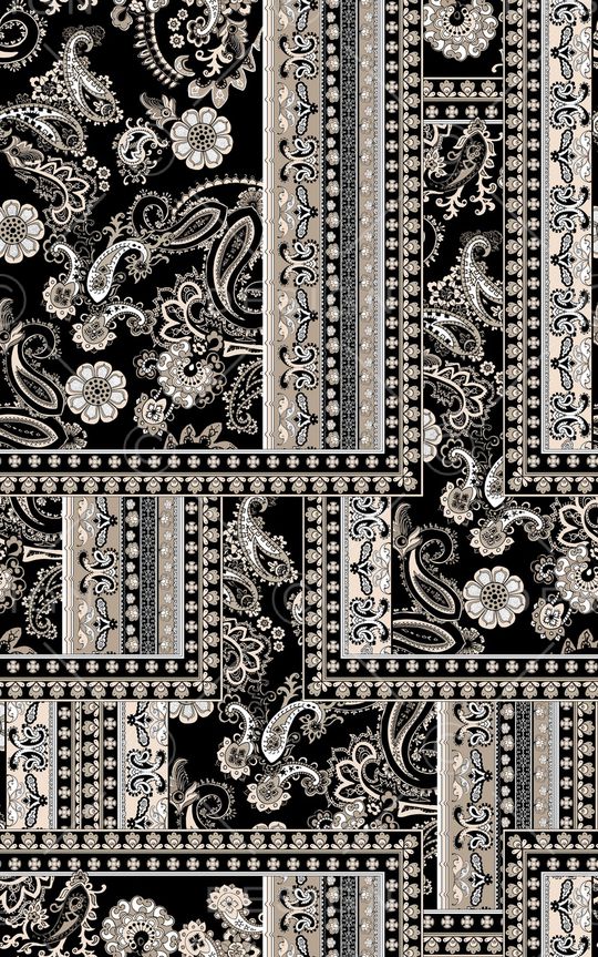 几何印花华亿平台图片