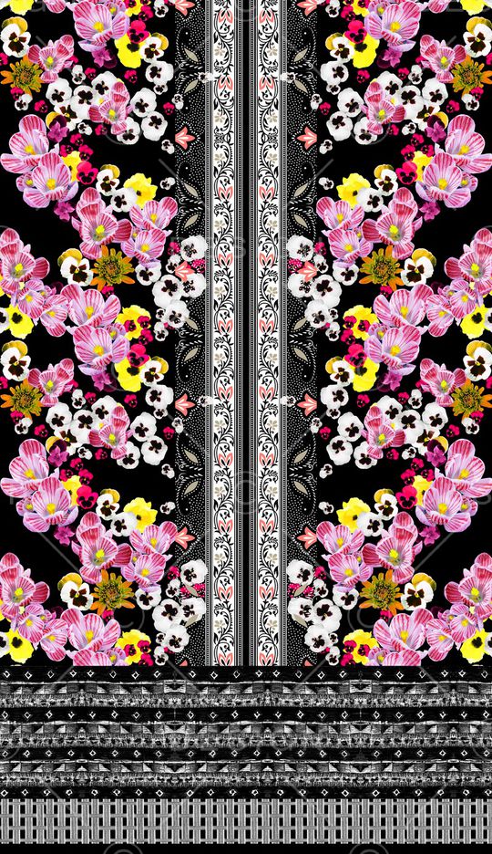 定位花印花华亿平台图片