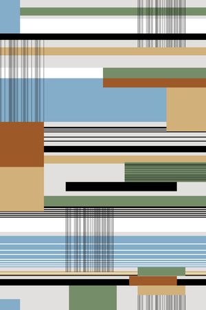 几何印花华亿平台图片