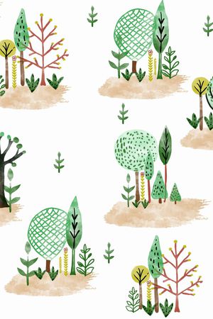 植物印花华亿平台图片