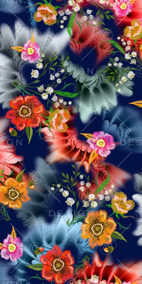 分形印花华亿平台图片