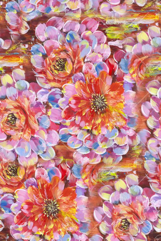 抽象印花华亿平台图片