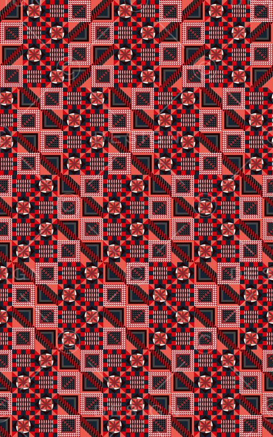 几何印花华亿平台图片