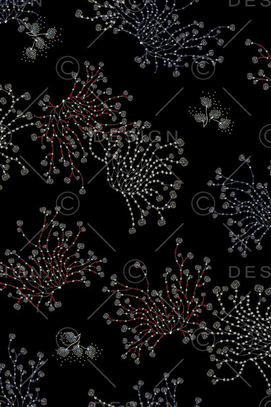 抽象印花华亿平台图片