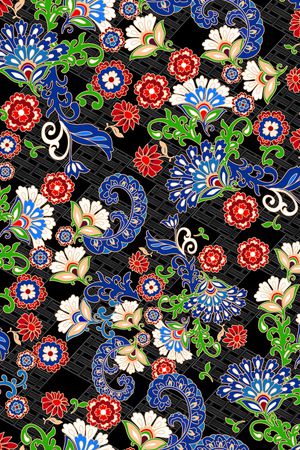 格子印花华亿平台图片