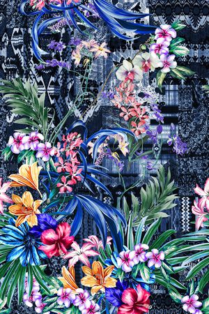 几何印花华亿平台图片