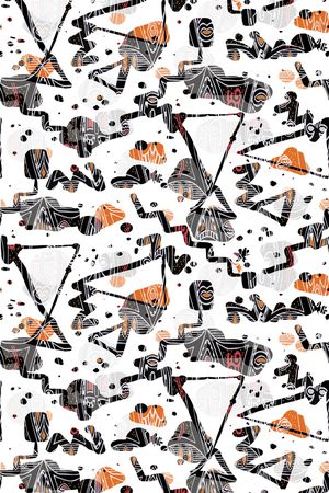 几何印花华亿平台图片