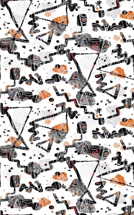 几何印花华亿平台图片