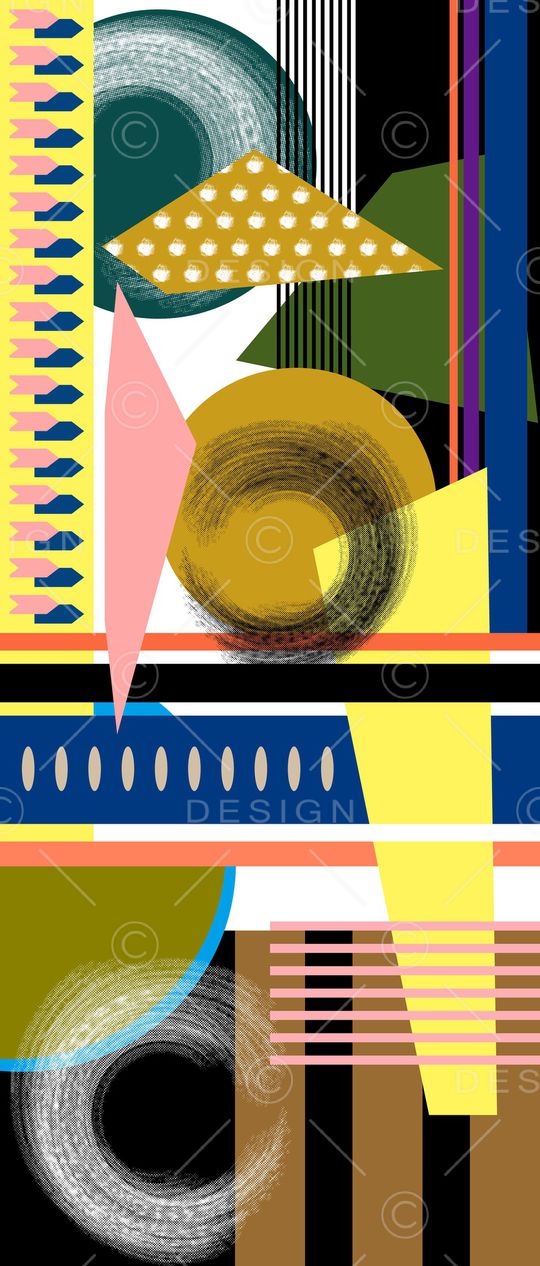 几何印花华亿平台图片