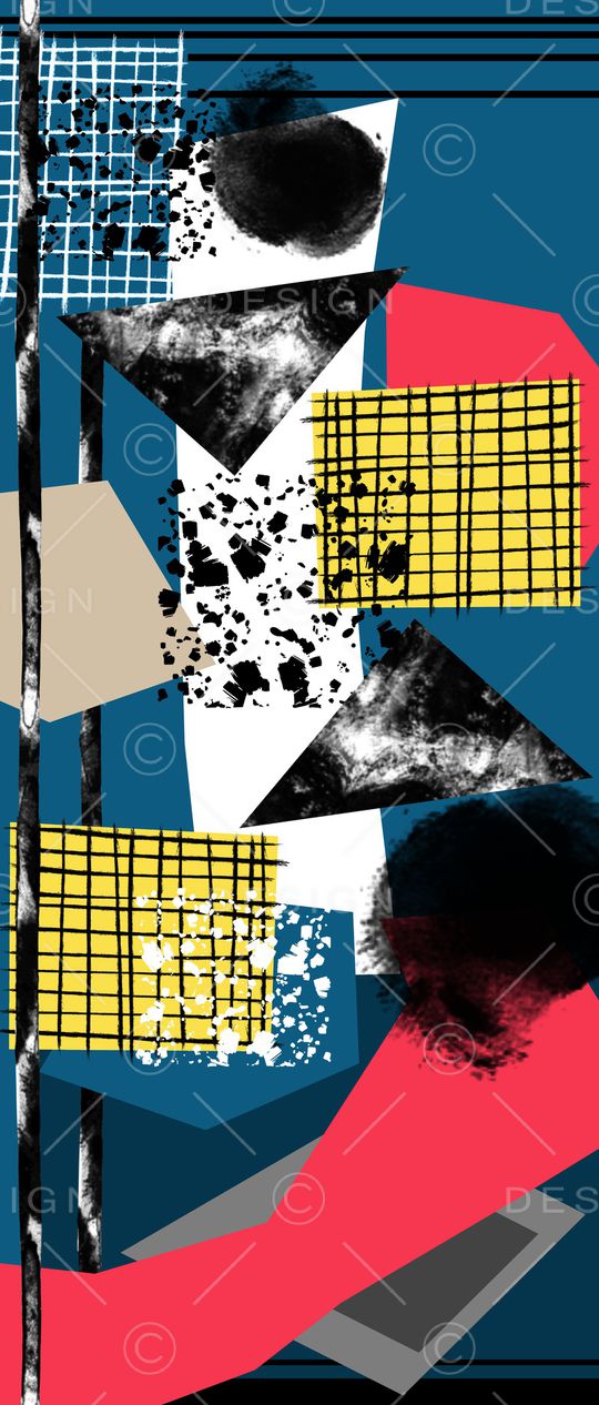 几何印花华亿平台图片