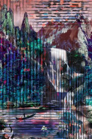 大牌风印花华亿平台图片