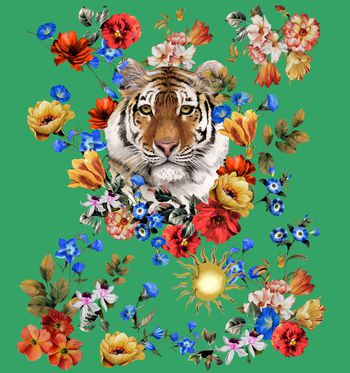 时尚印花华亿平台图片