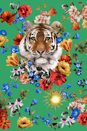 时尚印花华亿平台图片