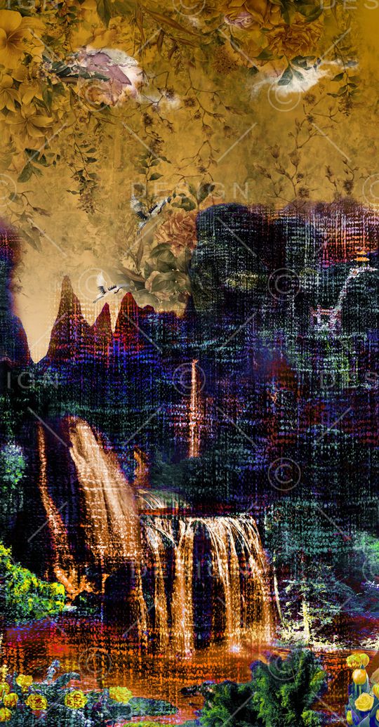 定位花印花华亿平台图片