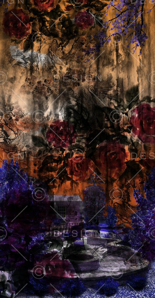 扎染华亿平台印花华亿平台图片