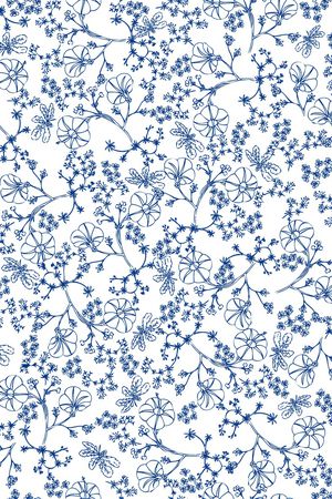 小碎花印花华亿平台图片