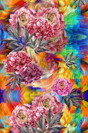 肌理印花华亿平台图片