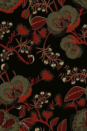 旗袍印花华亿平台图片