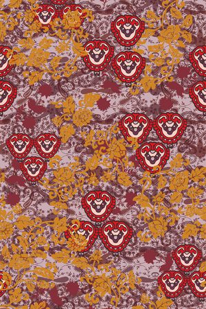 吉祥图案印花华亿平台图片