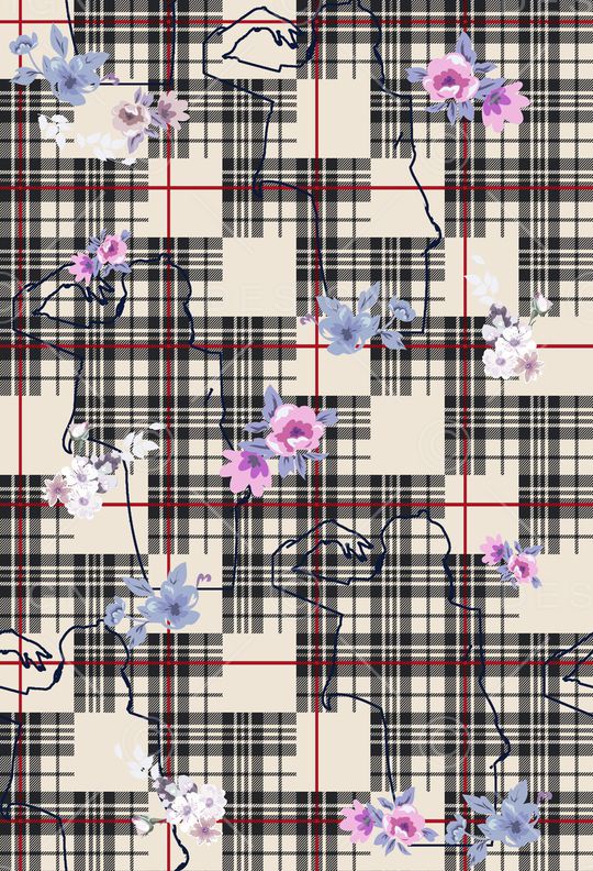 几何印花华亿平台图片