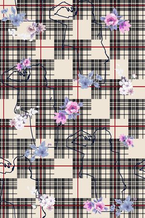 几何印花华亿平台图片