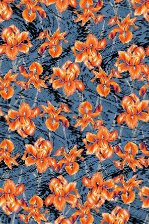 动物纹印花华亿平台图片