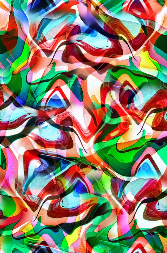 分形印花华亿平台图片