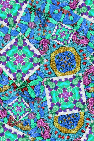 几何印花华亿平台图片