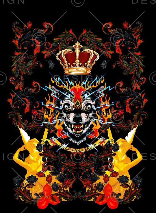 男装印花华亿平台图片