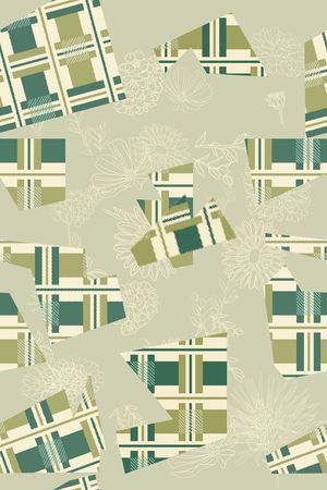 几何印花华亿平台图片