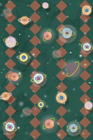 几何印花华亿平台图片