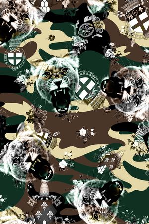 男装印花华亿平台图片