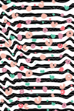 几何印花华亿平台图片