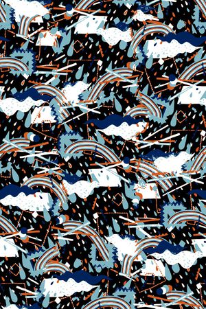 几何印花华亿平台图片