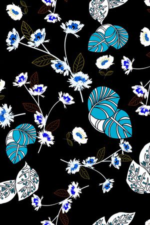 绿植树叶印花华亿平台图片