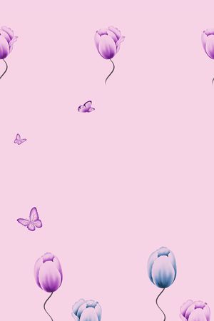 郁金香印花华亿平台图片