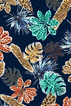 动物纹印花华亿平台图片