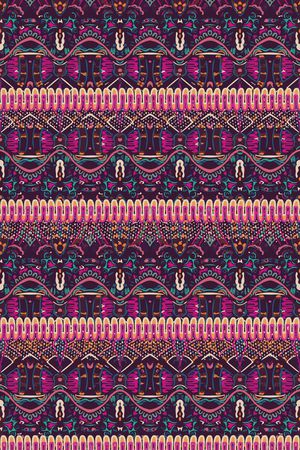 连衣裙印花华亿平台图片