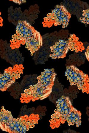 抽象印花华亿平台图片