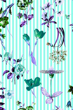 郁金香印花华亿平台图片