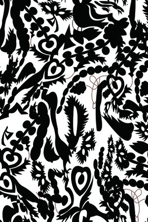 古典花纹印花华亿平台图片