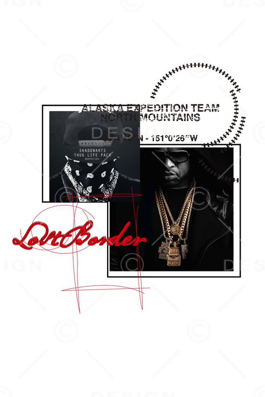 男装印花华亿平台图片