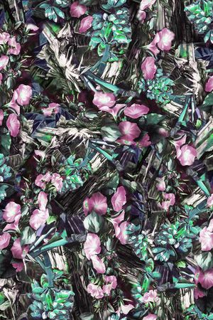 抽象印花华亿平台图片