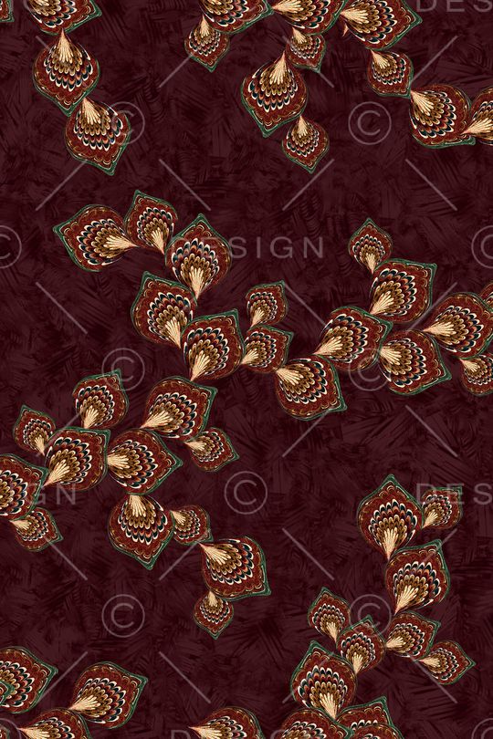 抽象印花华亿平台图片